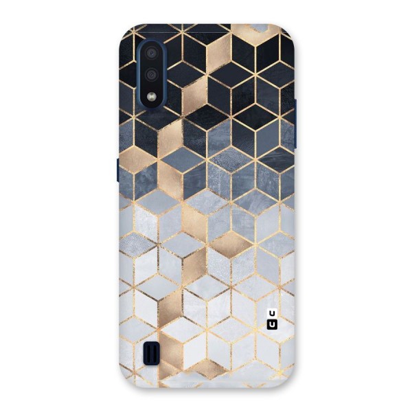 Blues And Golds Back Case for Galaxy M01