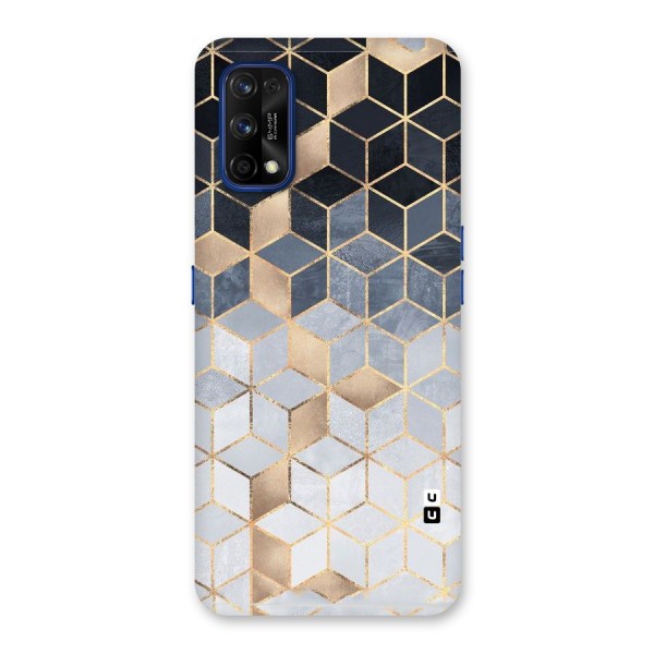 Blues And Golds Back Case for Realme 7 Pro