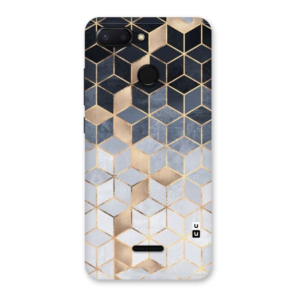 Blues And Golds Back Case for Redmi 6