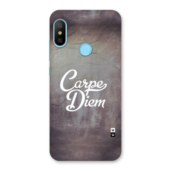 Board Diem Back Case for Redmi 6 Pro