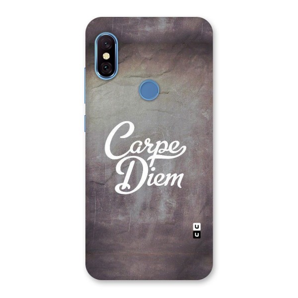 Board Diem Back Case for Redmi Note 6 Pro