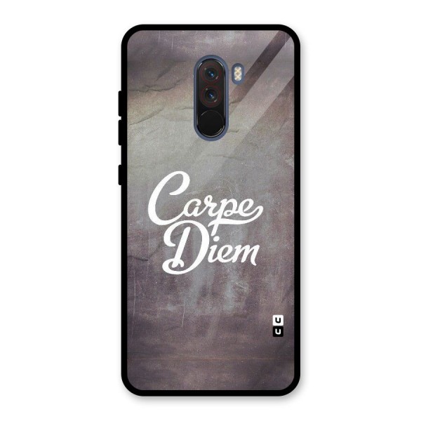 Board Diem Glass Back Case for Poco F1