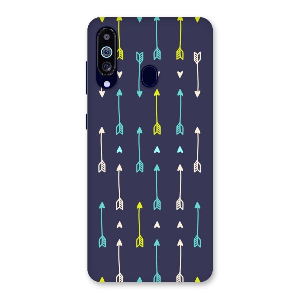 Boho Arrow Pattern Back Case for Galaxy A60