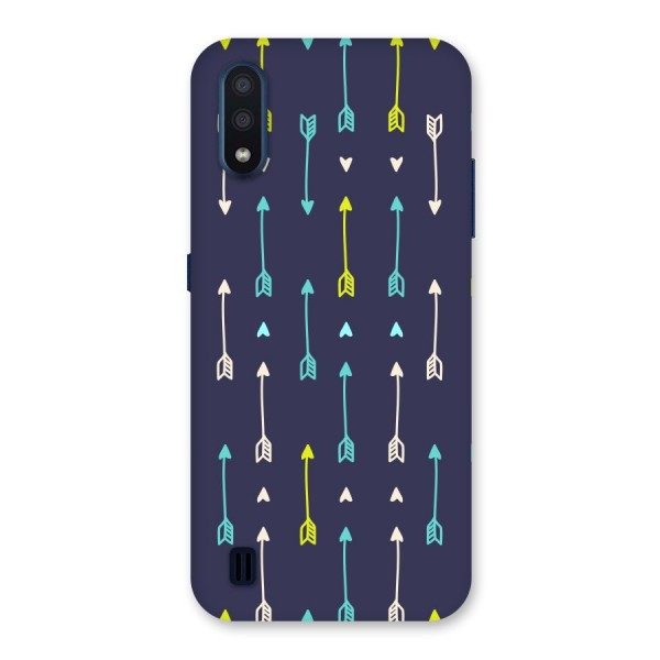 Boho Arrow Pattern Back Case for Galaxy M01