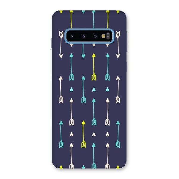 Boho Arrow Pattern Back Case for Galaxy S10