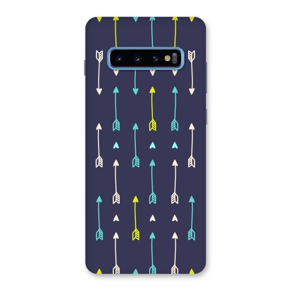 Boho Arrow Pattern Back Case for Galaxy S10 Plus