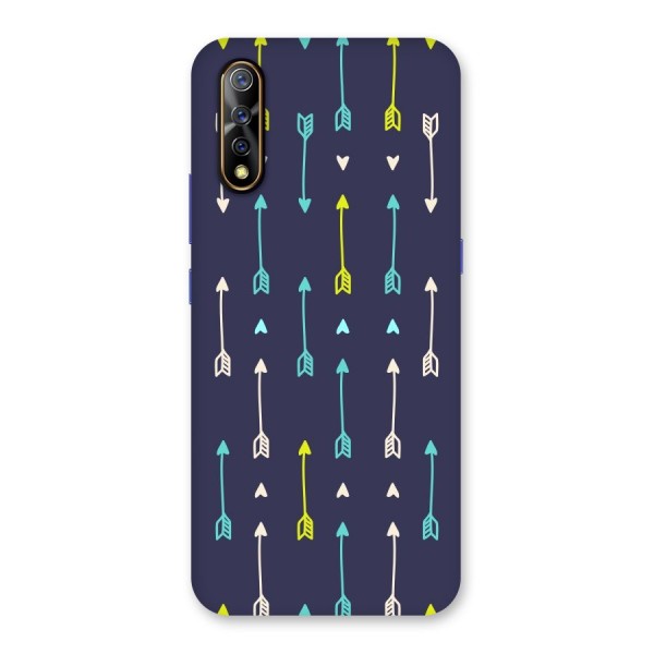 Boho Arrow Pattern Back Case for Vivo S1