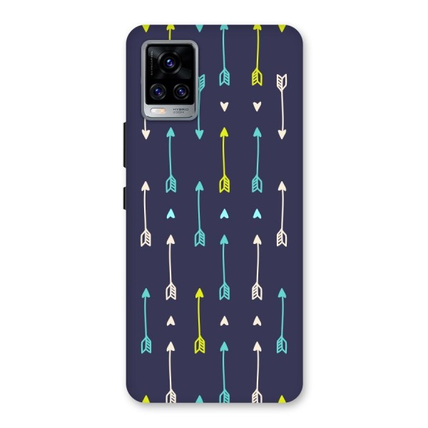 Boho Arrow Pattern Back Case for Vivo V20 Pro