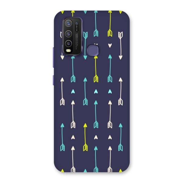 Boho Arrow Pattern Back Case for Vivo Y30