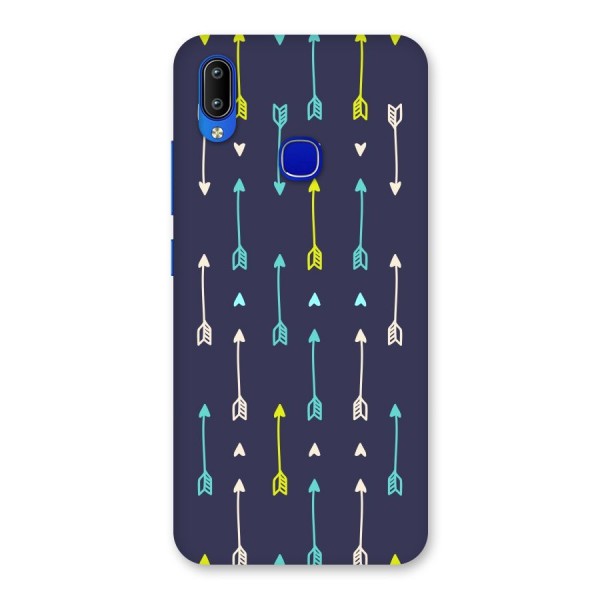 Boho Arrow Pattern Back Case for Vivo Y91