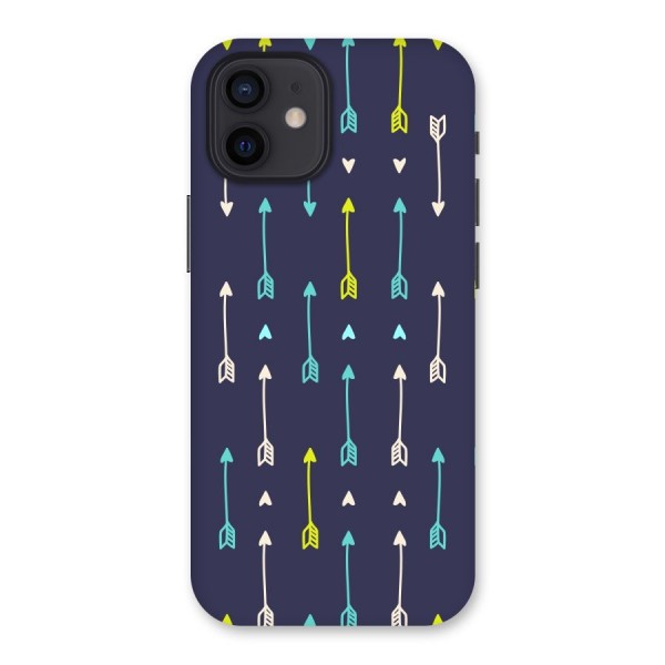 Boho Arrow Pattern Back Case for iPhone 12