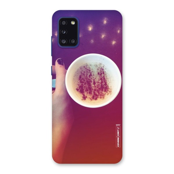 Bokeh Coffee Mug Back Case for Galaxy A31