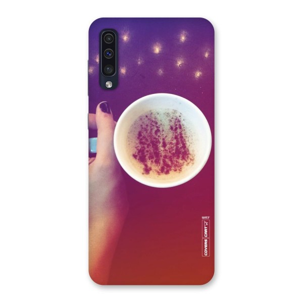 Bokeh Coffee Mug Back Case for Galaxy A50