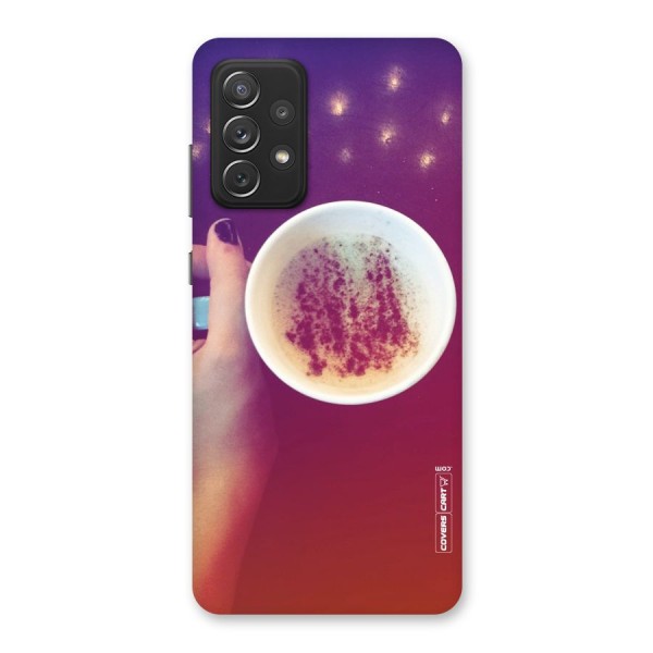 Bokeh Coffee Mug Back Case for Galaxy A72