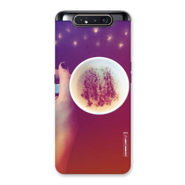 Bokeh Coffee Mug Back Case for Galaxy A80