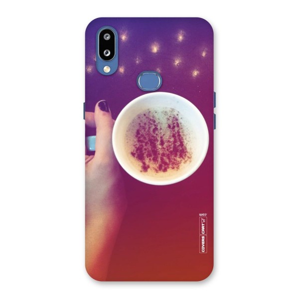 Bokeh Coffee Mug Back Case for Galaxy M01s