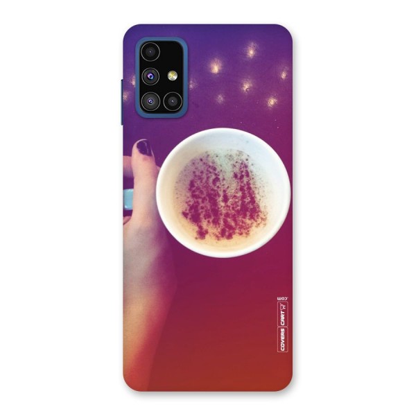 Bokeh Coffee Mug Back Case for Galaxy M51