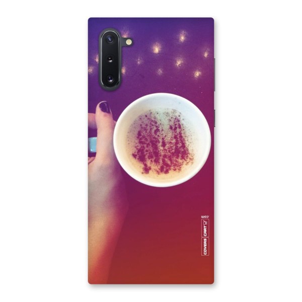 Bokeh Coffee Mug Back Case for Galaxy Note 10