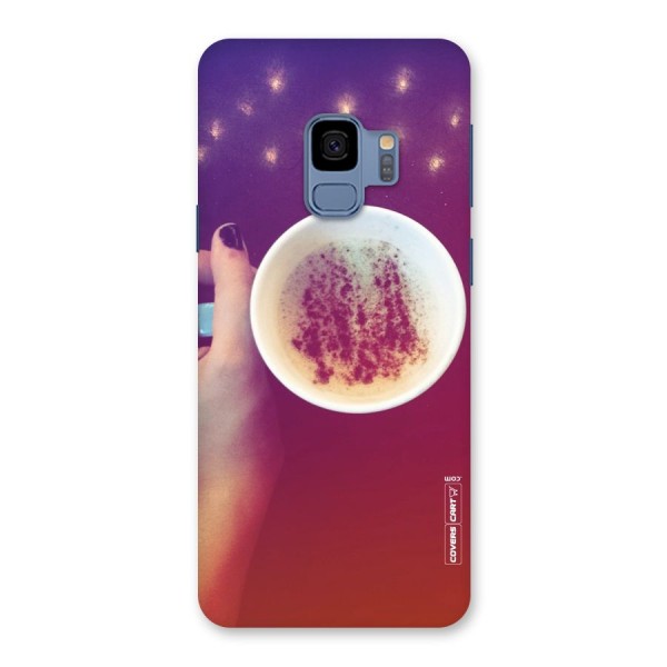 Bokeh Coffee Mug Back Case for Galaxy S9