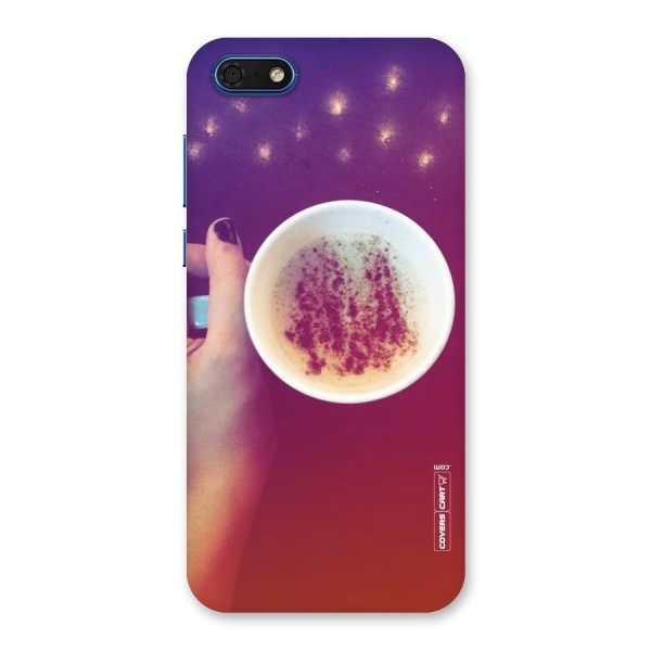 Bokeh Coffee Mug Back Case for Honor 7s