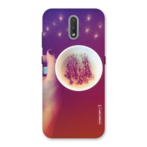 Bokeh Coffee Mug Back Case for Nokia 2.3