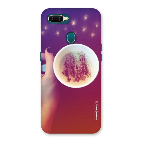 Bokeh Coffee Mug Back Case for Oppo A12