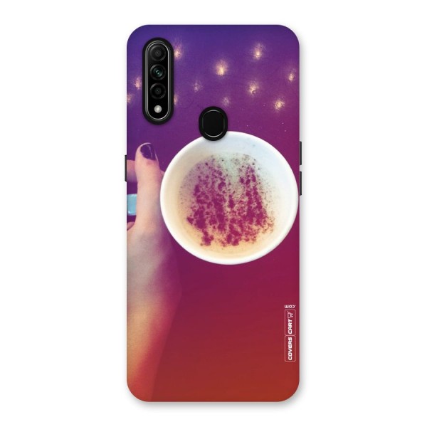 Bokeh Coffee Mug Back Case for Oppo A31