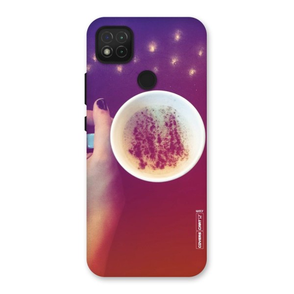 Bokeh Coffee Mug Back Case for Redmi 9C