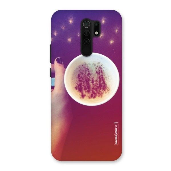 Bokeh Coffee Mug Back Case for Redmi 9 Prime