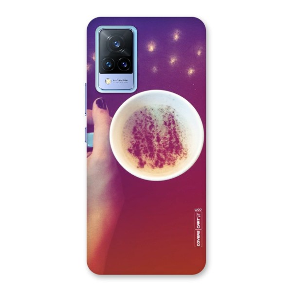 Bokeh Coffee Mug Back Case for Vivo V21 5G