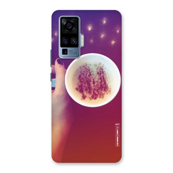 Bokeh Coffee Mug Back Case for Vivo X50 Pro