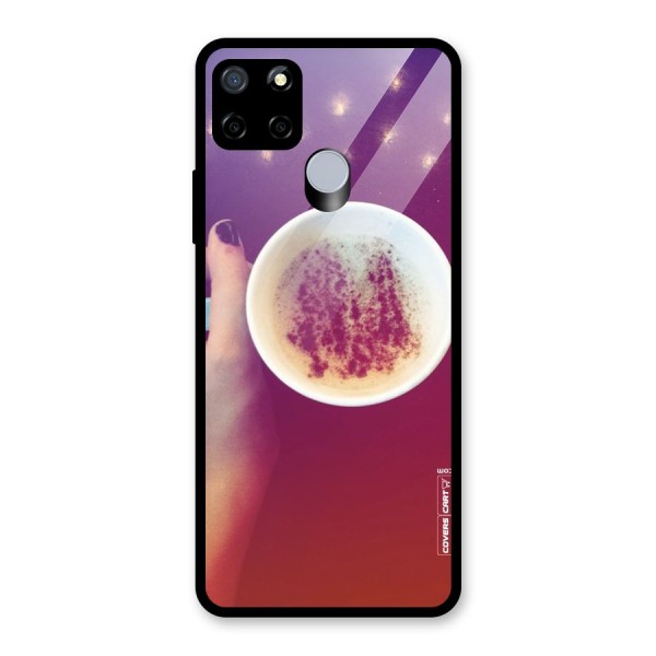 Bokeh Coffee Mug Glass Back Case for Realme C12