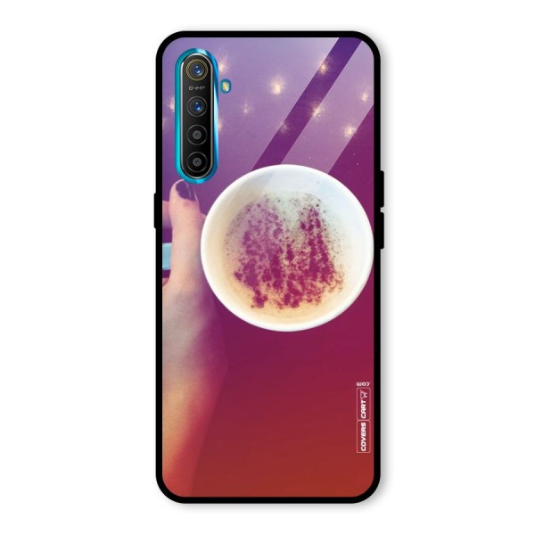 Bokeh Coffee Mug Glass Back Case for Realme XT