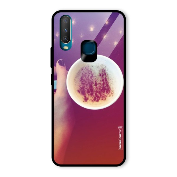 Bokeh Coffee Mug Glass Back Case for Vivo Y12