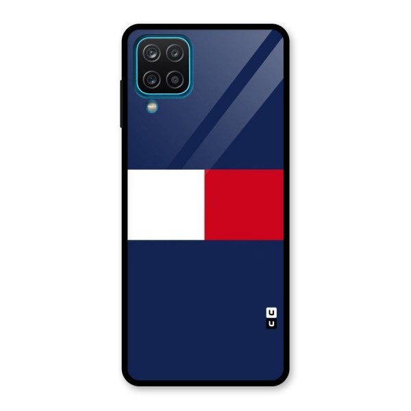 Bold Colours Glass Back Case for Galaxy A12