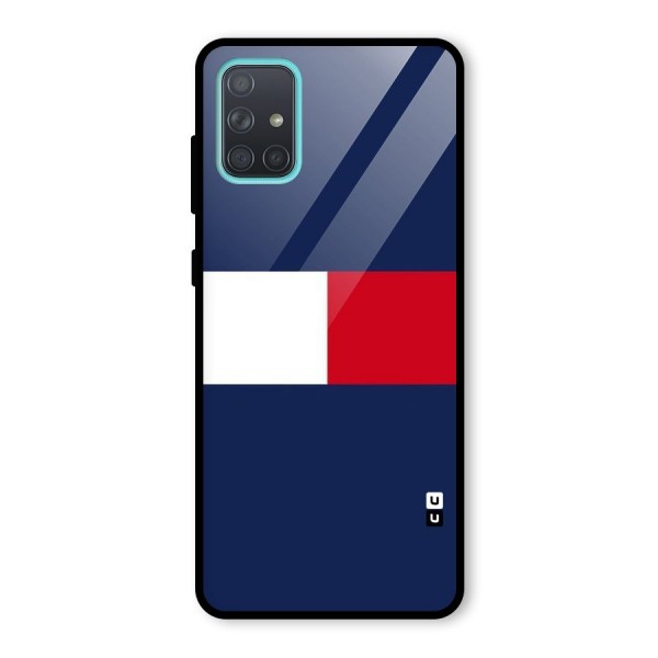 Bold Colours Glass Back Case for Galaxy A71