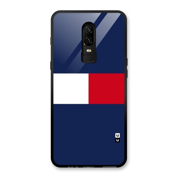Bold Colours Glass Back Case for OnePlus 6