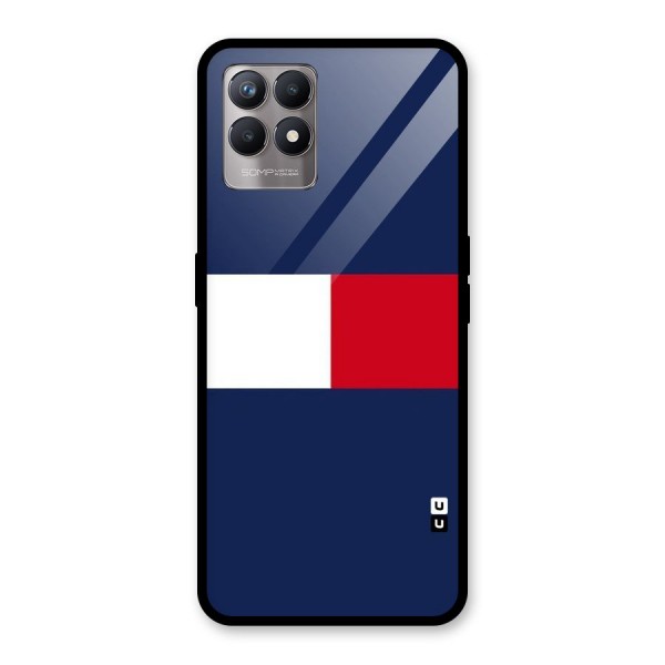 Bold Colours Glass Back Case for Realme 8i