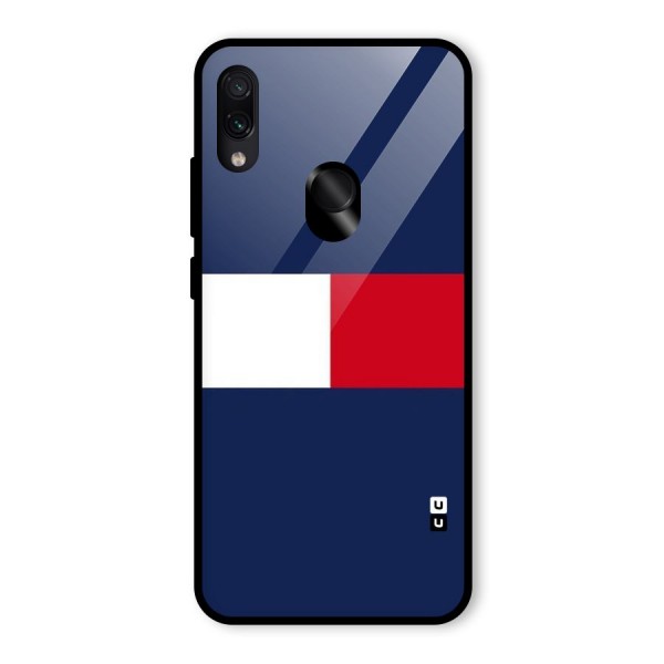 Bold Colours Glass Back Case for Redmi Note 7