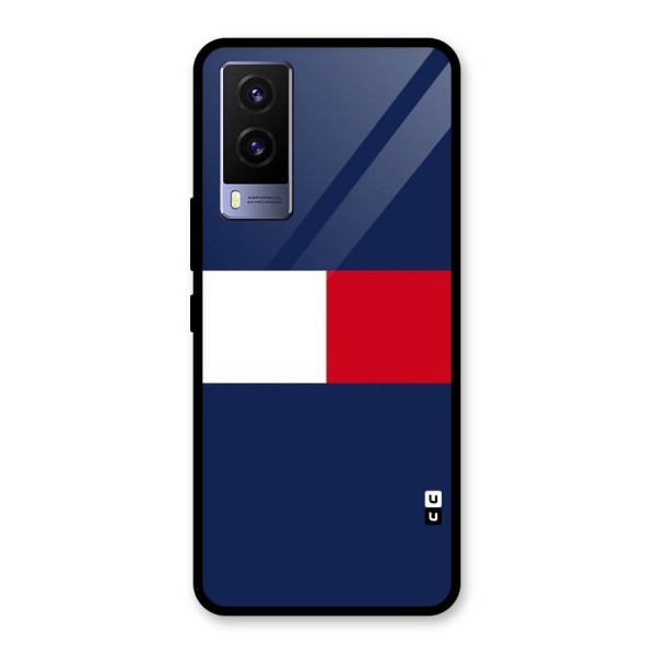 Bold Colours Glass Back Case for Vivo V21e 5G