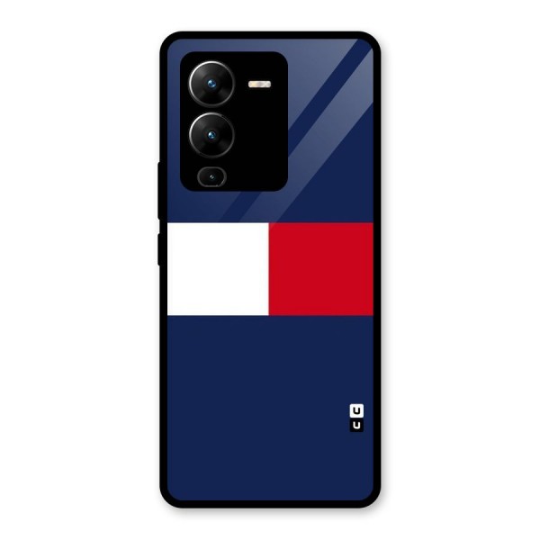 Bold Colours Glass Back Case for Vivo V25 Pro