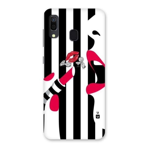 Bold Woman Back Case for Galaxy A20