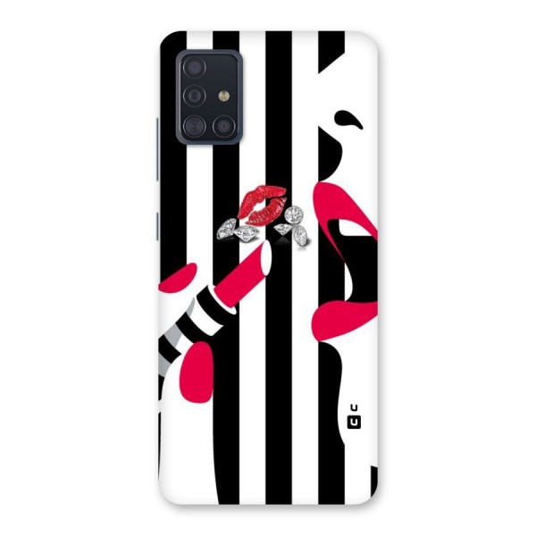 Bold Woman Back Case for Galaxy A51