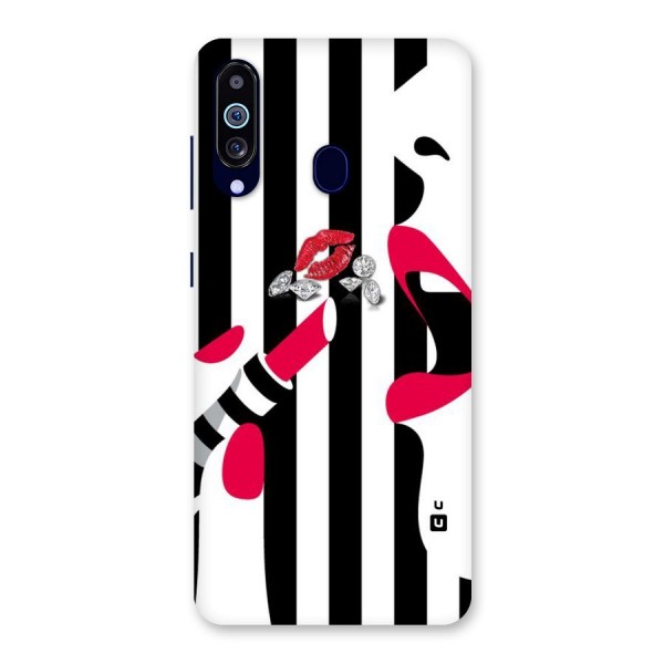 Bold Woman Back Case for Galaxy A60