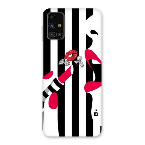 Bold Woman Back Case for Galaxy M31s