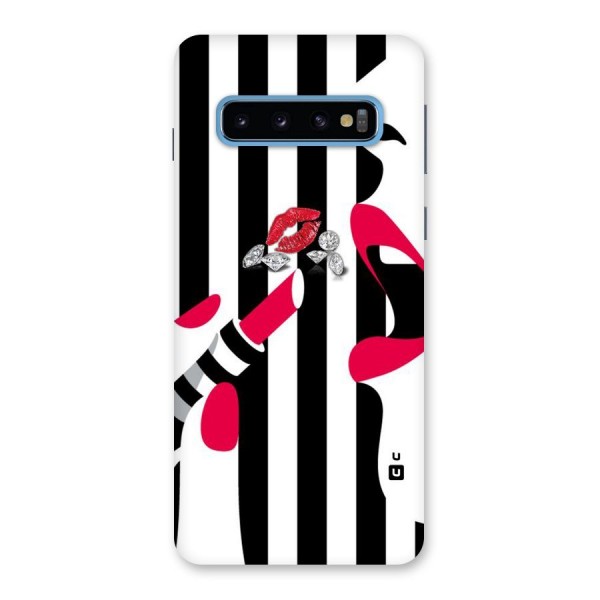 Bold Woman Back Case for Galaxy S10