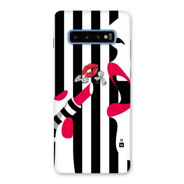 Bold Woman Back Case for Galaxy S10 Plus