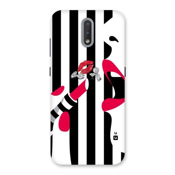 Bold Woman Back Case for Nokia 2.3