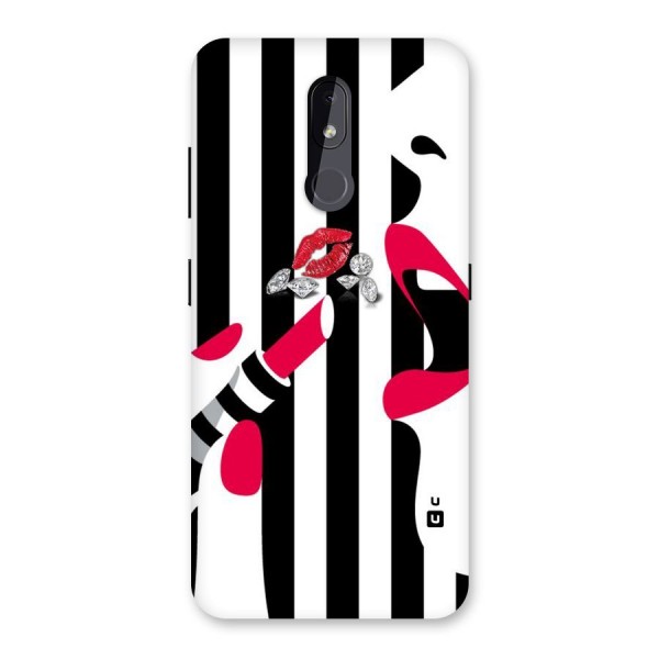 Bold Woman Back Case for Nokia 3.2