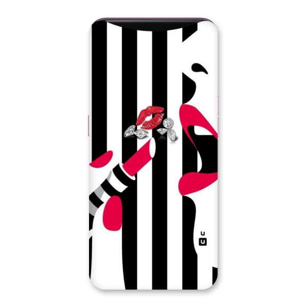 Bold Woman Back Case for Oppo Find X